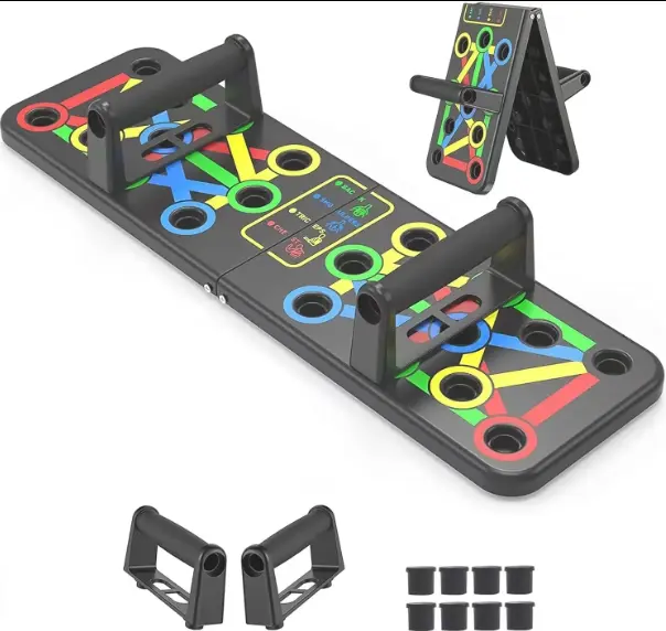 Comfortfriends Push Up Board: Versatile Push Up Stand for Chest Workout & Home Gym Exercise Pushup Stand, Ideal Home Gym Equipment for Strength Training and Fitness, Durable and Ergonomic