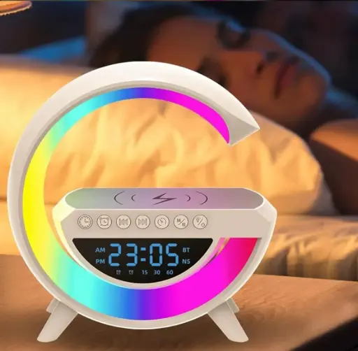G SHAPE SPEAKER WITH WIRELESS CHARGER